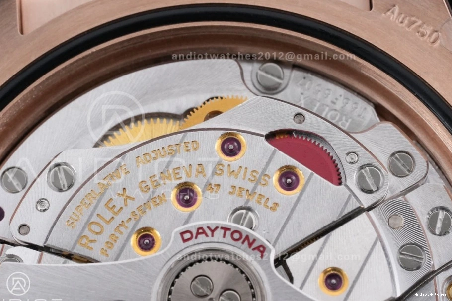 Edition 798 RG Gain 1:1 Weight On 126515 Oyster-flex Stick DD Daytona Sophisticated Best Strap Sub-dial Black Dial VSF Marker 1121